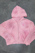 5 Star Rhinestone Galore Zip-Up